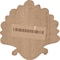 Ekena Millwork 7"W x 7"H x 1 3/8"D Large Foster Center, Maple ONL07X07X01FOMA - alternate 2